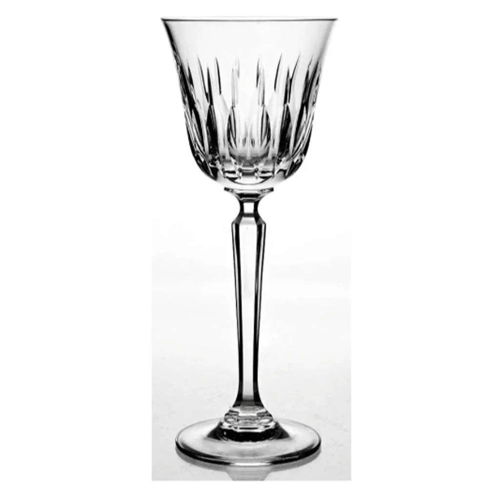 Mikasa Park Avenue Lead Crystal Wine Glasses Set of Four Brand New Vintage 8